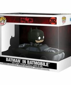 Funko The Batman In Batmobile Super Deluxe Pop! Vinyl Vehicle