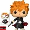 Funko New Arrivals Bleach Ichigo Bankai Tensa Zangetsu Pop! Vinyl Figure - AAA Anime Exclusive (Chase Bundle)