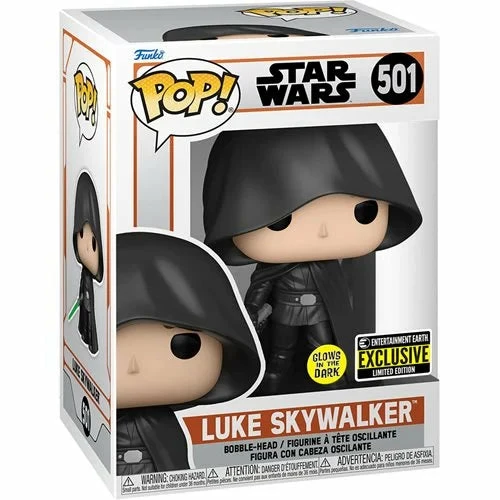 Funko New Arrivals Star Wars: The Mandalorian Luke Glow-in-the-Dark Pop! Vinyl Figure - EE Exclusive 5 Funko New Arrivals Star Wars: The Mandalorian Luke Glow-in-the-Dark Pop! Vinyl Figure - EE Exclusive