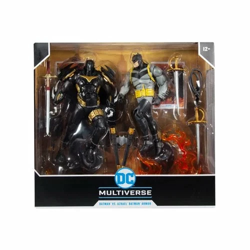 McFarlane Toys DC Collector Batman Vs Azrael Batman Armor 7-Inch Scale Action Figure 2-Pack 9 McFarlane Toys DC Collector Batman Vs Azrael Batman Armor 7-Inch Scale Action Figure 2-Pack
