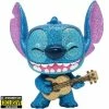 Funko New Arrivals Lilo & Stitch Stitch With Ukulele Diamond Glitter Pop! Vinyl Figure - EE Exclusive