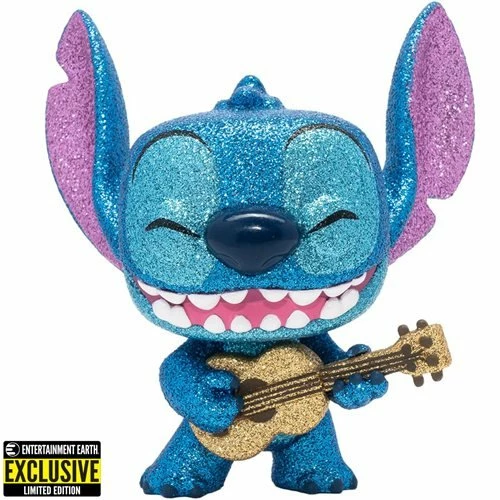 Funko New Arrivals Lilo & Stitch Stitch With Ukulele Diamond Glitter Pop! Vinyl Figure - EE Exclusive 1 Funko New Arrivals Lilo & Stitch Stitch With Ukulele Diamond Glitter Pop! Vinyl Figure - EE Exclusive