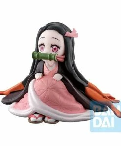 Bandai Demon Slayer: Kimetsu No Yaiba Became Smaller Nezuko Kamado Shake The Sword Burn Your Heart Ichiban Statue New Arrivals