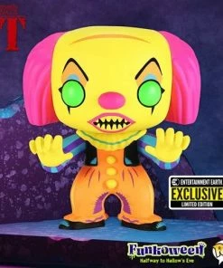 Funko IT Pennywise Black Light Pop! Vinyl Figure - EE Exclusive