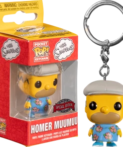 Funko Exclusives Pocket Pop! Keychain The Simpsons: Homer Muumuu Special Edition