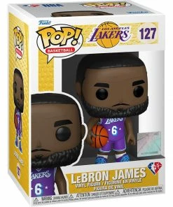 Funko NBA Lakers LeBron James (City Edition 2021) Pop! Vinyl Figure New Arrivals