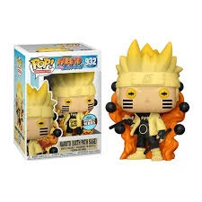 Exclusives Funko Pop! Animation: Naruto Shippuden - Naruto Six Path Sage (GITD) Specialty Series
